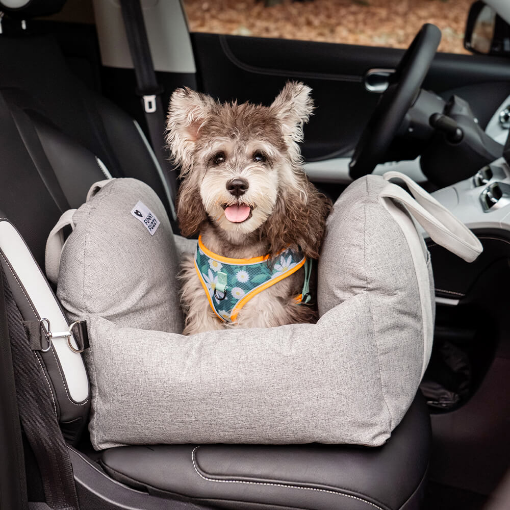 Portable Leisure Outing Pet Bolster-Dog Car Seat Bed